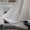 Cotton Linen American Style White Curtain Blackout Thick with Sun Lace Drape for The Luxury Living Room Curtains Home Decoretion