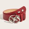 Summer Style Simple Casual Women'S Belt Accessories Jeans Thin Belt Trendy
