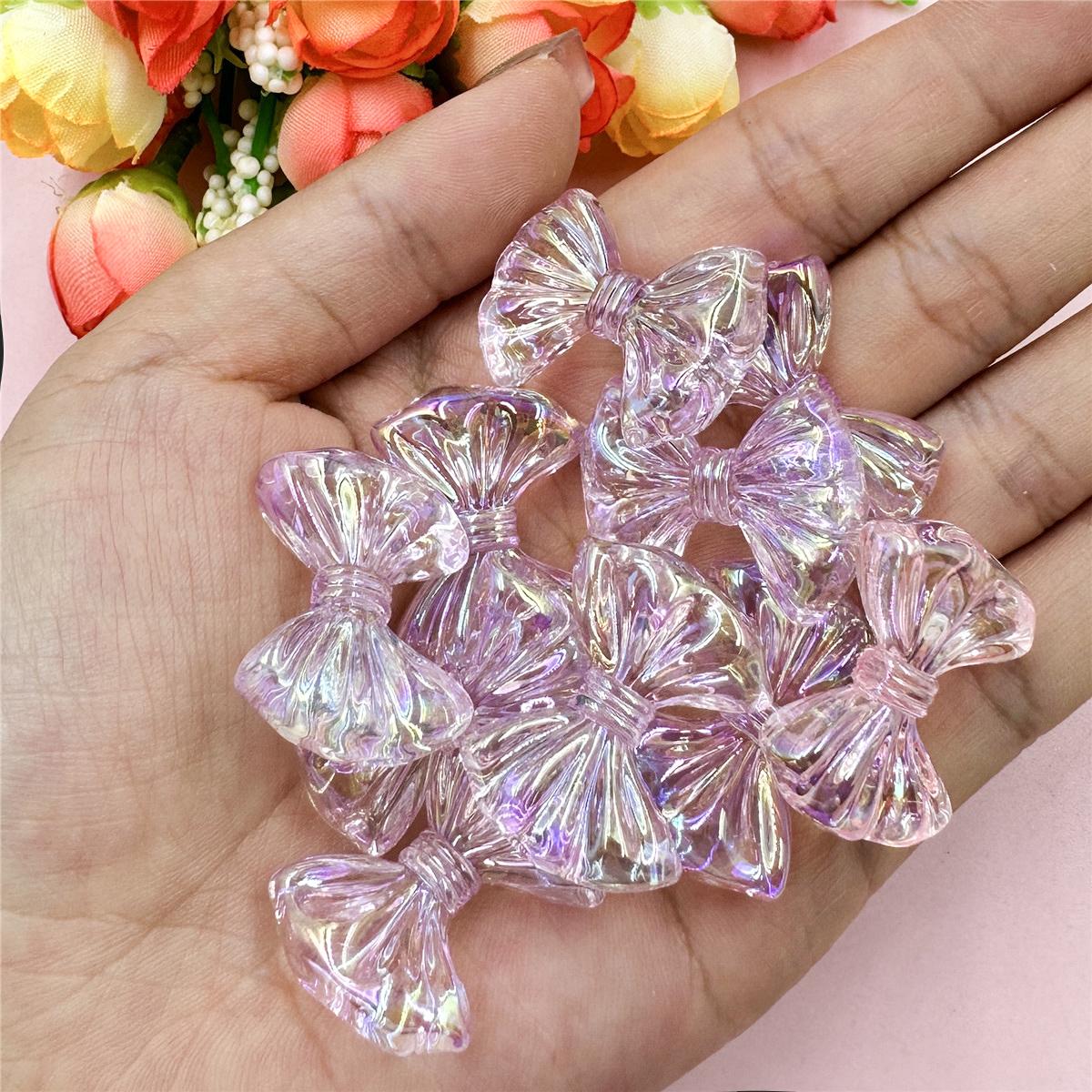 

10 шт. 21,6 мм * 28,4 мм акриловые бусины-бабочки с отверстием, аксессуары для изготовления бисера «сделай сам», для изготовления ожерелья, сережек фиолетовый