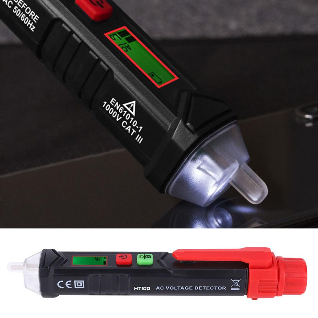 Digital 12-1000V AC Spannung Detektoren Nicht Kontaktieren Tester Stift Elektrische Test Bleistift Meter