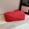 Double-Sided Tote Bag Women's Shoulder Bag Large Capacity Shopping Bag