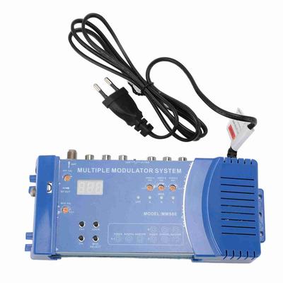 Modulateur Convertisseur RF 3 Entrées Antenne Support PAL NTSC Plug and Play Modulateur Coaxial RF pour Maison