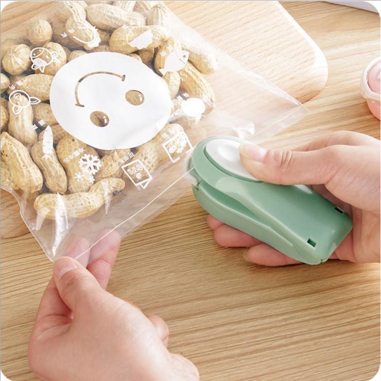 Nordic Style Mini Portable Snack Heat Sealer for Plastic Bags