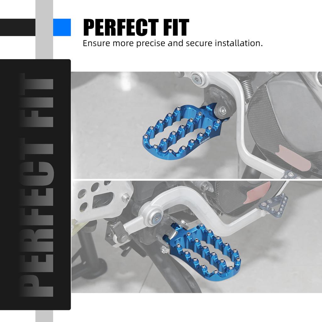 Forged Footpeg Footrest For KTM 690 Enduro R SMCR SMC R Husqvarna 701 SM Supermoto Enduro NORDEN 901 GASGAS ES/SM 700 2008-2025