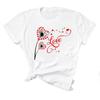 Style Plant Love Lady Short Sleeve Unisex Print Clothing Casual Cartoon Fashion Clothes T Tee Top Tshirt FeUnisex Graphic T-shirt