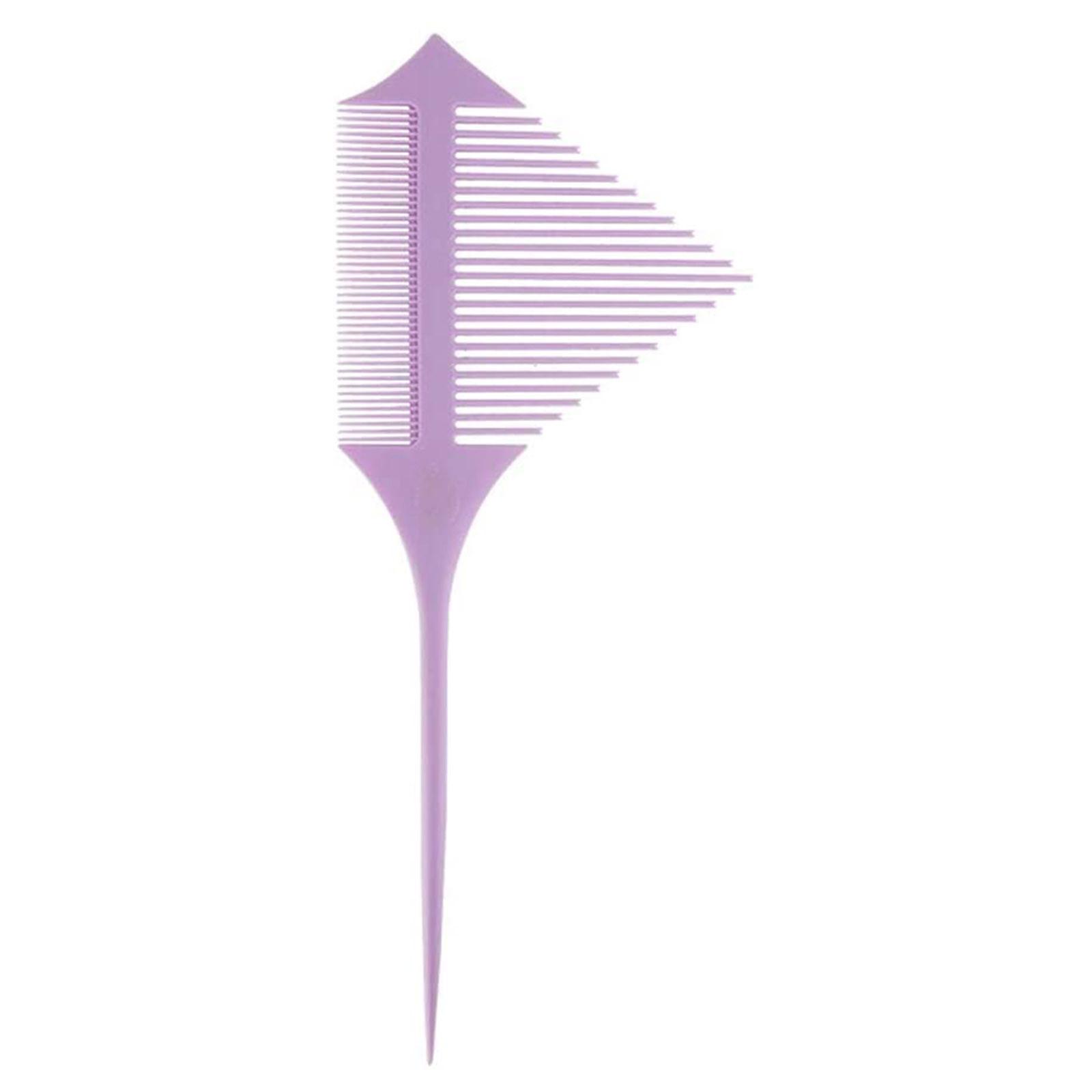 

Расческа для мелирования, Салонные парикмахерские принадлежности, Салонный уход, Антистатический, Расческа с наконечником из углеродного волокна фиолетовый