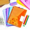 Tamaki 6 Pack Binder Pocket, Plastic Folders with Label, Binder Organizer, Binder Dividers with Pockets, Letter Size, Assorted Colors