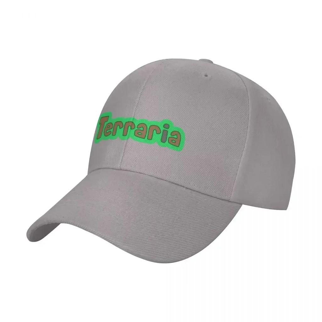 Terraria Merch Terraria Logo Baseball Cap Big Size Hat Kids Hat Golf WomenMen's