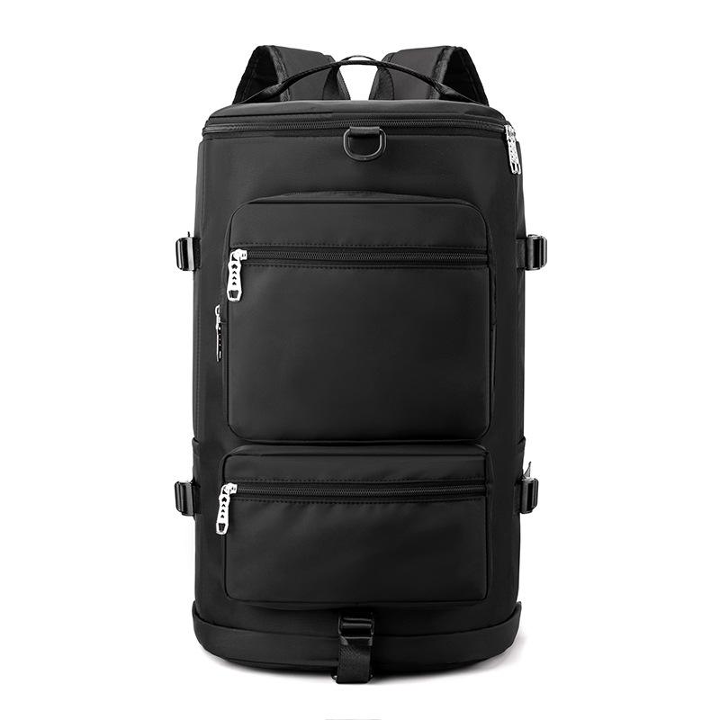 Women's Sports and Fitness Bag with Dry and Wet Separation, Independent Shoe Compartment, and Casual Travel Bag