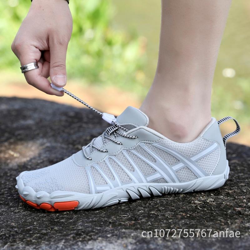 High Quality Water Shoes Men'S Women'S Wading Swimming Barefoot Five Fingers Aqua Shoes Beach Seaside Fitness Anti-Slip Sneakers