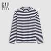 Gap Girls' Mock Neck Long-Sleeve T-Shirt