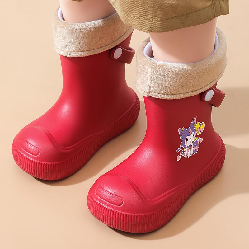 EVA 2026 Lightweight Waterproof Non-Slip Rain Boots for Boys and Toddlers