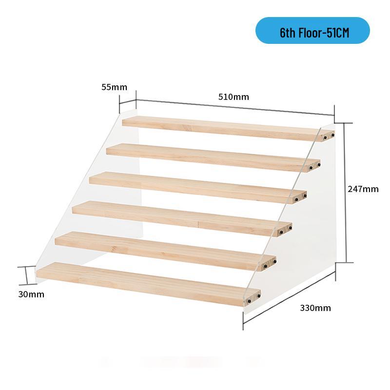 Handmade Multi-Layer Acrylic Figurine Display Rack