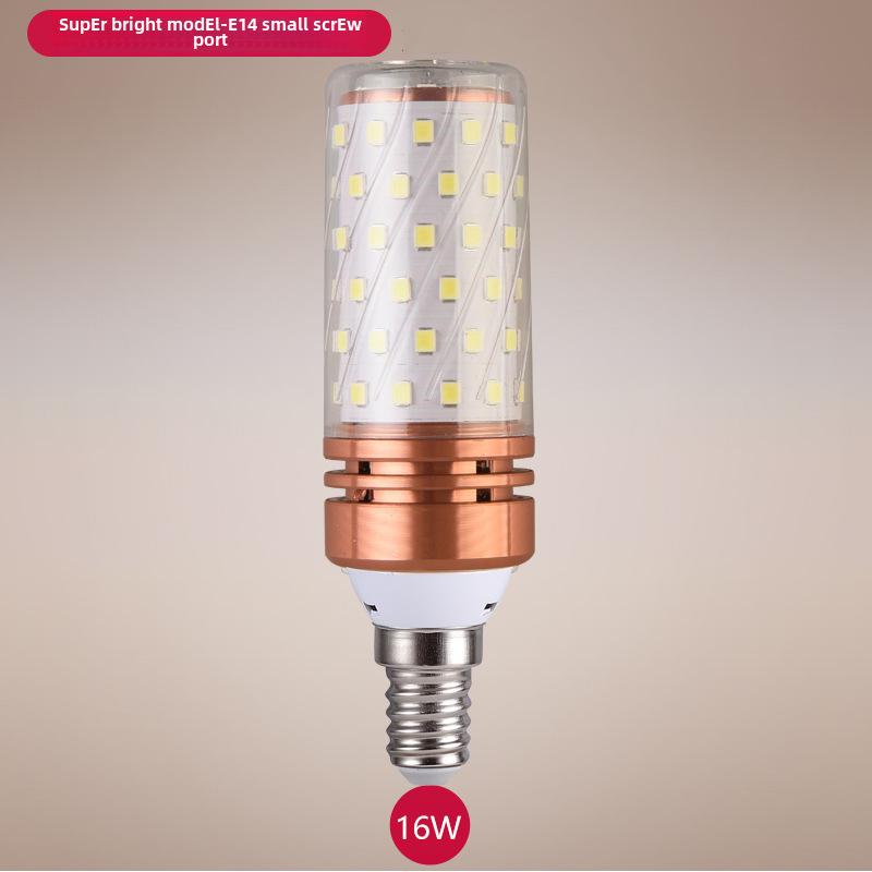 

Светодиодная кукурузная лампа: E14/E27 цоколь, 12 Вт/16 Вт высокая яркость, хрустальная люстра свеча источник света E14-16W