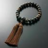 Kyoto Buddhist Altar Hayashi Pair Prayer Beads for Men Head 2 Tiger Eye Prayer Beads for Women Head Genuine 3 Rose Bag Kyoto Prayer Beads and Set That