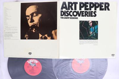 LP Record ART PEPPER  Discoveries SJL2217 SAVOY 1977 US Jazz Used