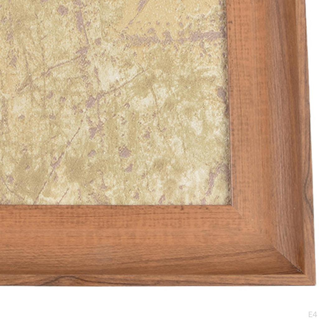 False Nail Tip Showing Holder Wood Grain Picture Frame Professional Display Board Manicure