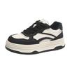 2025 spring and autumn new color matching board shoes platform casual dad shoes fashion simple street white shoes student women's shoes