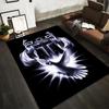 Cross and White Dove Printed Non-slip Rug, Suitable for Living Room and Bedroom Sofas