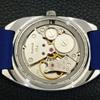 USED HMT HAND-WINDING INDIAN MENS BLUE COLOR DIAL WATCH A432125-2 R110-a432125