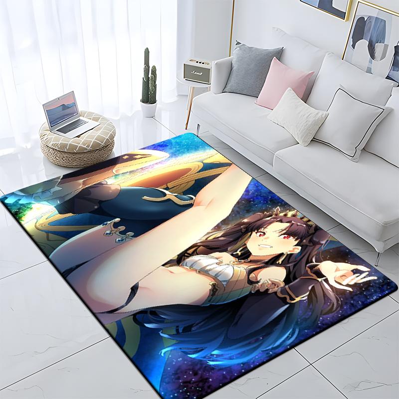 Sexy Girls Printed Carpet Living Room Home Decor Sofa Table Rug Anti Slip Chair Cushion Lounge Mat Large Rug Picnic Camping Yoga