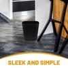 15L Sleek Square Trash Bin Space Saving Garbage Can for Under Desk Office Kitchen Dorm Small Narrow Area Waste Basket