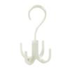 Space Saving Rotatable Hanger Hooks Plastic Spinner Hanger Bag Hanger Four Claw Hooks  Home
