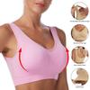 Women Bras Unwired Sports Bras Wireless Sexy Backless Push Up Seamless Mesh Top Bra Without Bones Frame Bras