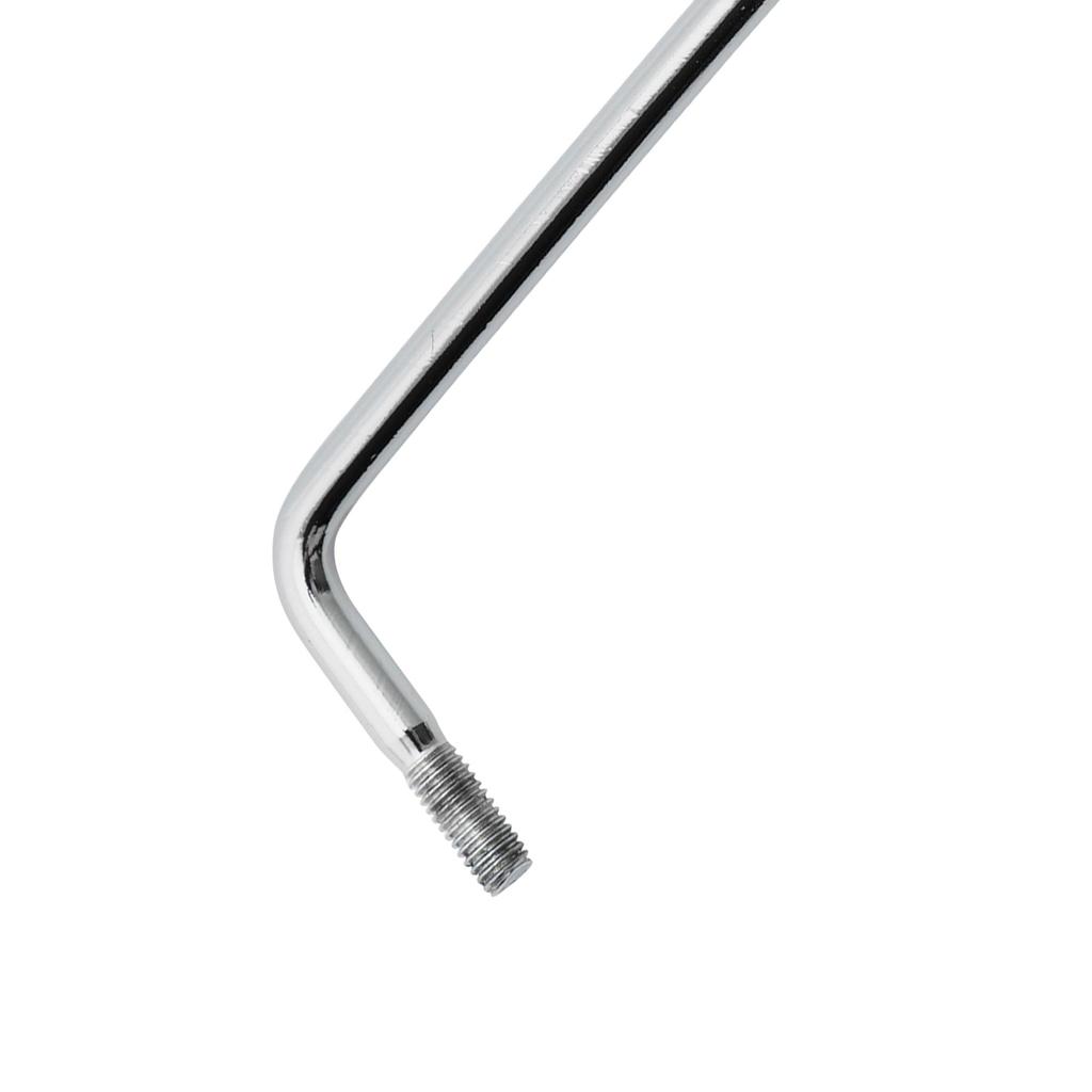 Musiclily Pro 6mm Steel Tremolo Arm Screw Type Metric Standard for Import Strat ST Electric Chrome Guitar,