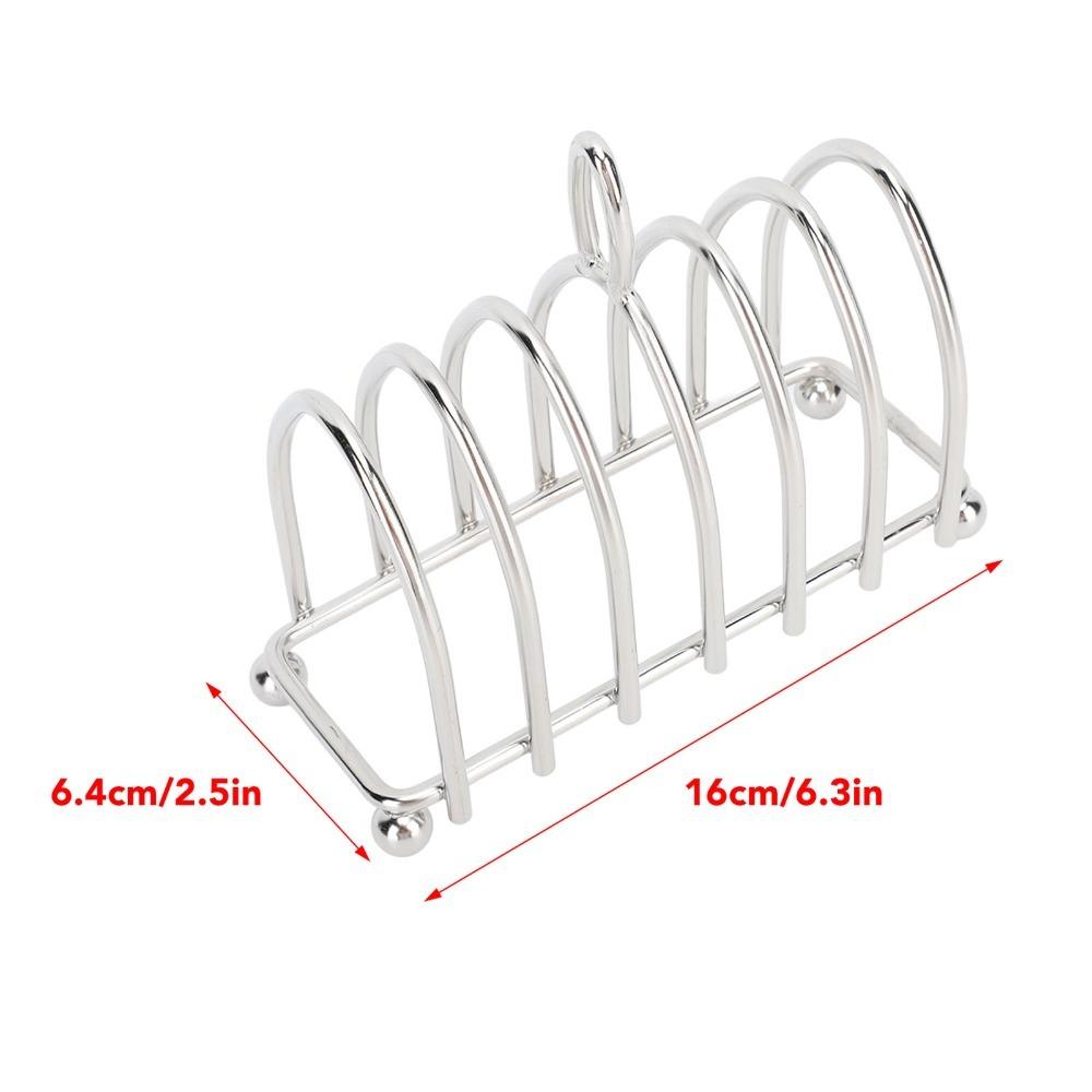 Easy To Clean Bread Rack Durable Bread Holder Carry Stand Toast Rack  Kitchen Organizer