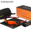 KINGSEVEN Mountain Bike Cycling Glasses Men Women MTB Sunglasses Outdoor Sports Anti-UV400 Polarized Riding Comfortable Wear