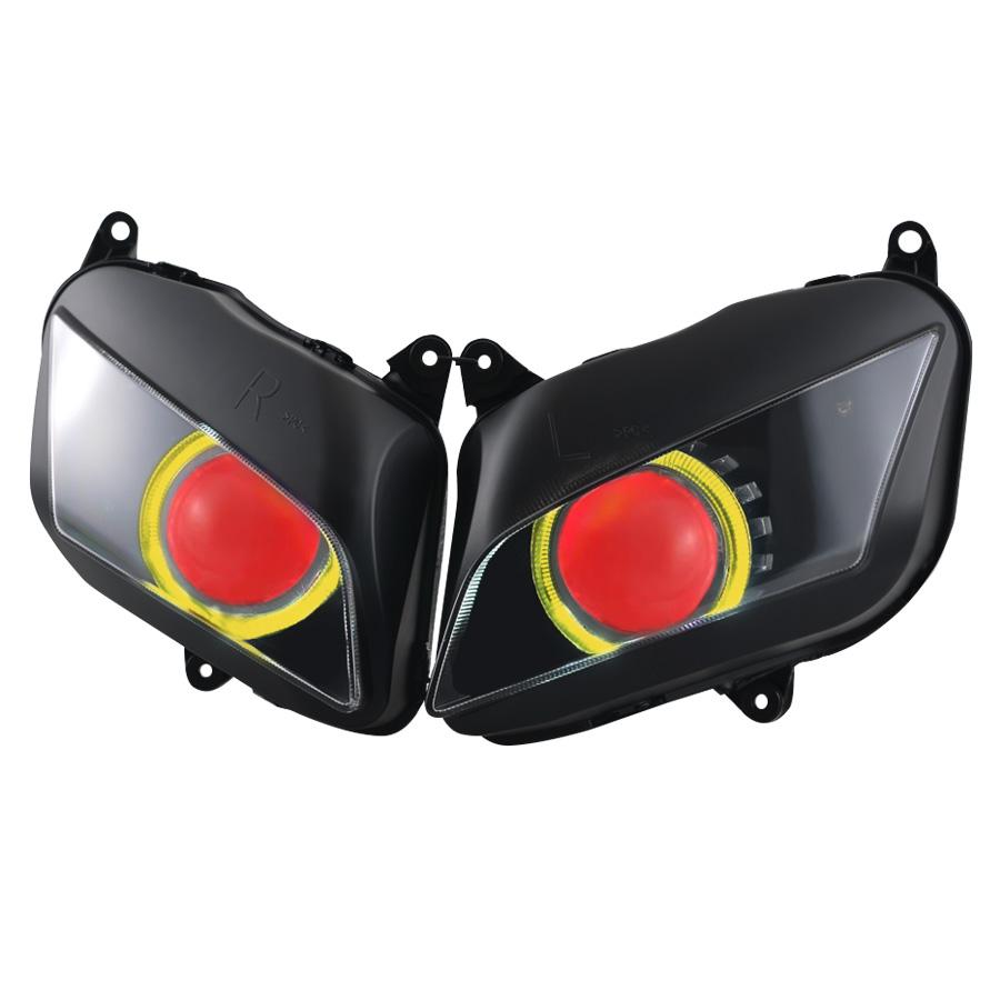 Motorcycle Accessories Headlight LED Custom HID Headlamp Projector Bi-Xenon Headlight Assembly Fit For Honda CBR600RR 2007-2012