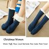 Christmas Winter Warm Fluffy Fleece Lined Thicken Bed Socks Floor Socks