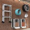 1PC Garage Storage Hook for Gardening Tools Wall-mounted Hook Organizer Shovel And Rake Holder for Home Garden Tool Organization