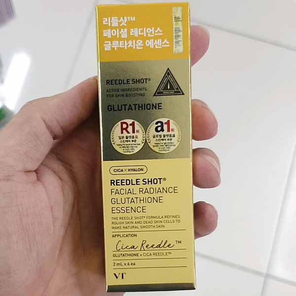 VT Reedle Shot Facial Radiance Glutathione Essence 2ml x 6p