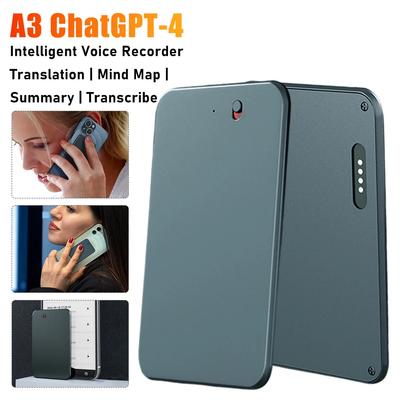AI Voice Recorder with APP Note Voice Recorder Voice To Text Conversion Device for Lectures Phone Calls Meetings Interviews Etc