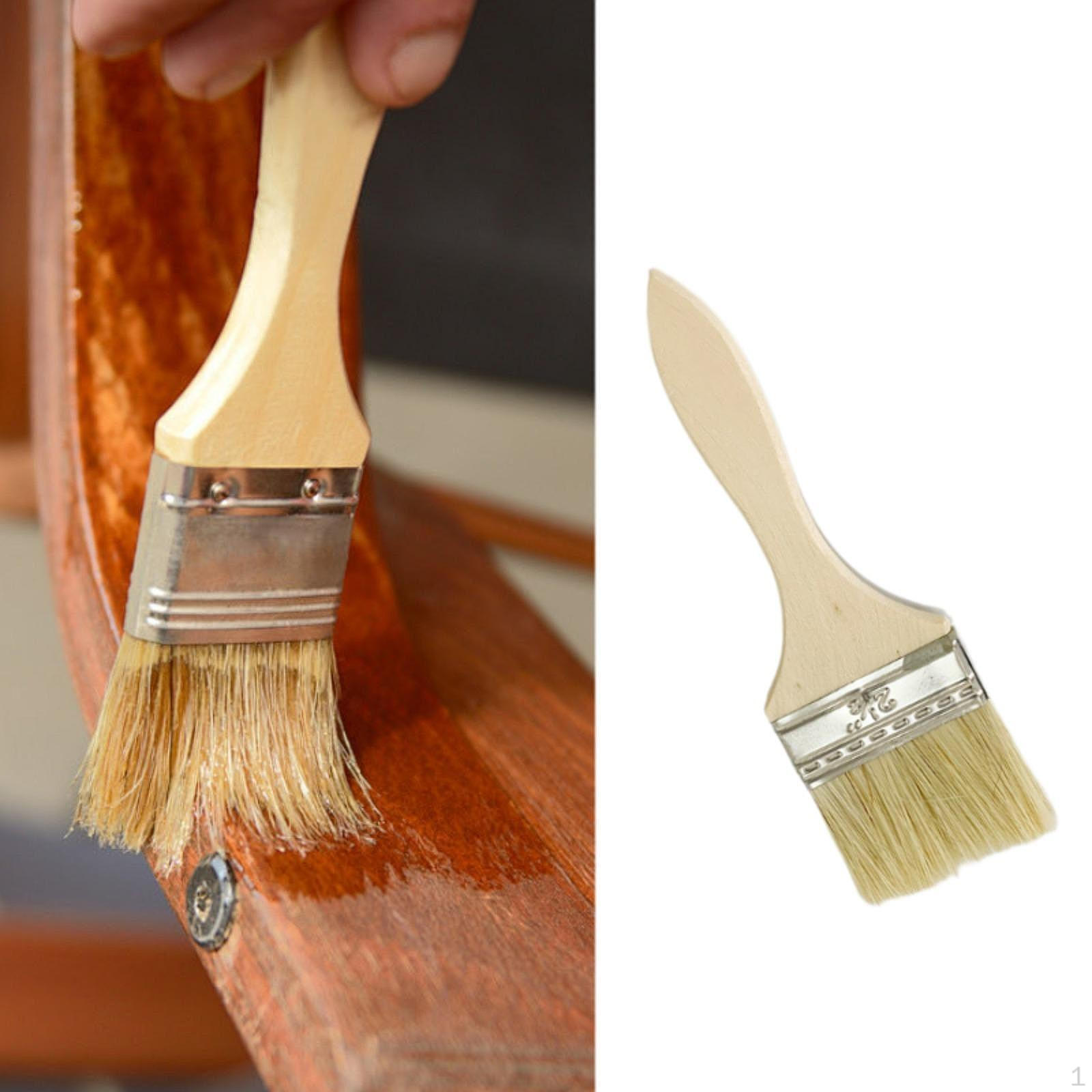 

Кисть для рисования для дома Кисти для рисования DIY Fence Stain Flat для клея Oil 19cmx5.5cmx1cm