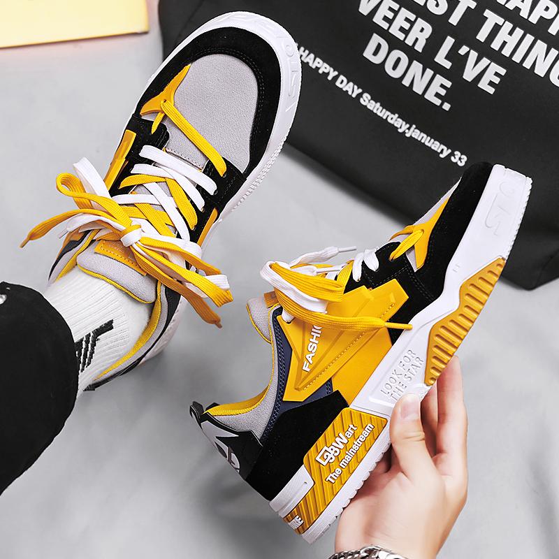 Men's Casual Shoes Brand Fashion Sports Shoes Men Designer Men's Tennis Shoes Mens Flat Walking Shoes Man Sneakers Zapatos