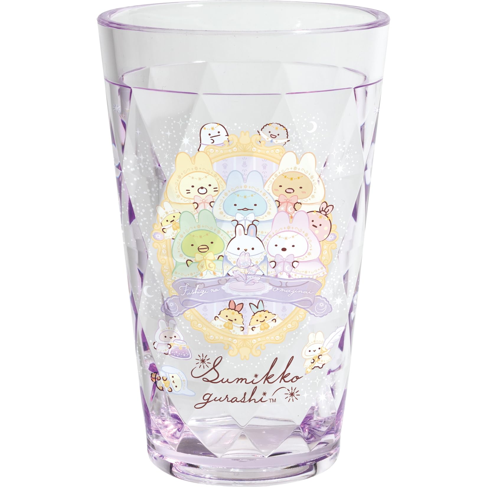 

Акриловый стакан Sumikkogurashi KA25203 San-X фиолетовый