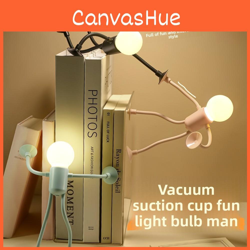 Shape Changeable Night Light Funny Sportsman Desk Lamp Button Versatile Battery