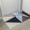 Nordic Wind Crystal Velvet Floor Mat Absorbent Non-slip Mat for Bathroom Door Household Dirty and Washable Door Mat
