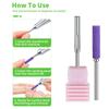 20Mm Long Sanding Bands,Nail Art Grinding Sanding Bands With Bit Nail Art Removal Sand Bands Nail Grinding Tool #120/#180/#240