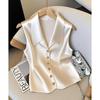Elegant Solid Sleeveless Vest Tops Female Summer Casual Single Breasted Waistcoat for Women 2025