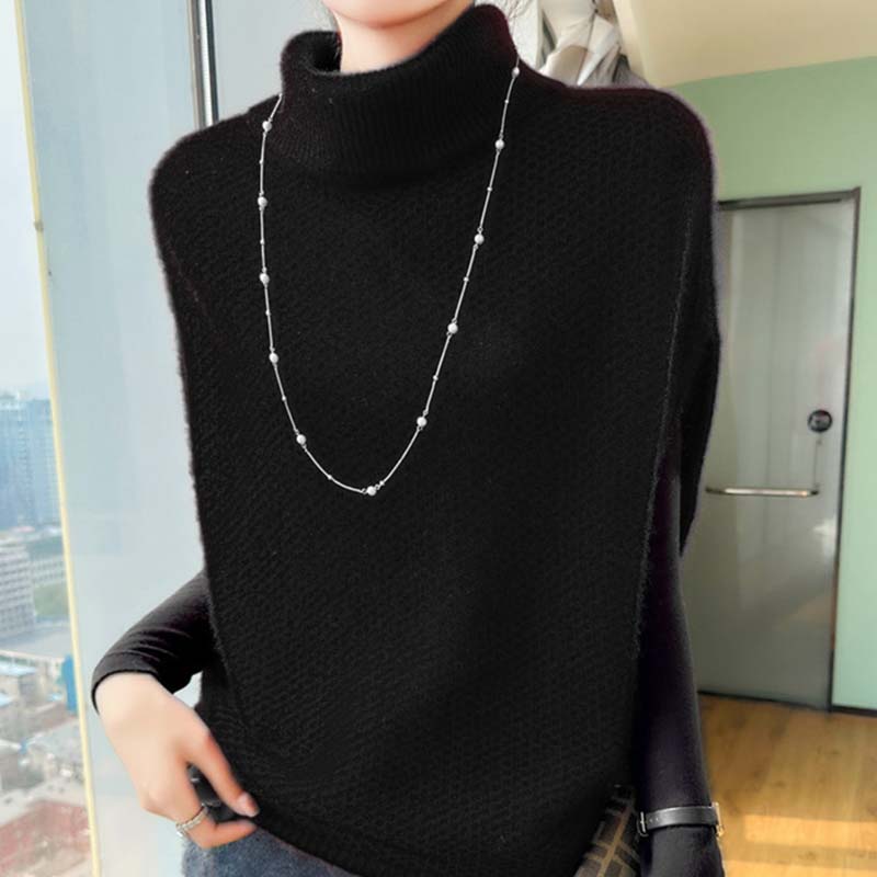 Vest for Women Cotton Autumn Winter Sleeveless Tops Knitted Sweater Vest Oversize Thickened Vest