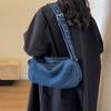 Simple Versatile Large-capacity Tote Bag Women's Bag New Denim Shoulder Slanting Cross Bag