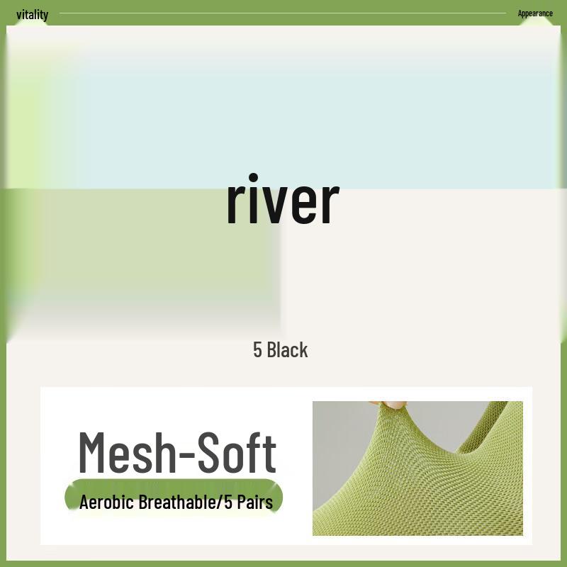 Yalu Women s Mesh Breathable Cotton Crew Socks