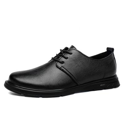 High-End-Marke Herrenschuhe aus echtem Leder mit Schnürung, Büro-Business-Schuhe, formelle Herrenschuhe, Pendler-Arbeitsschuhe, kostenlose Lieferung