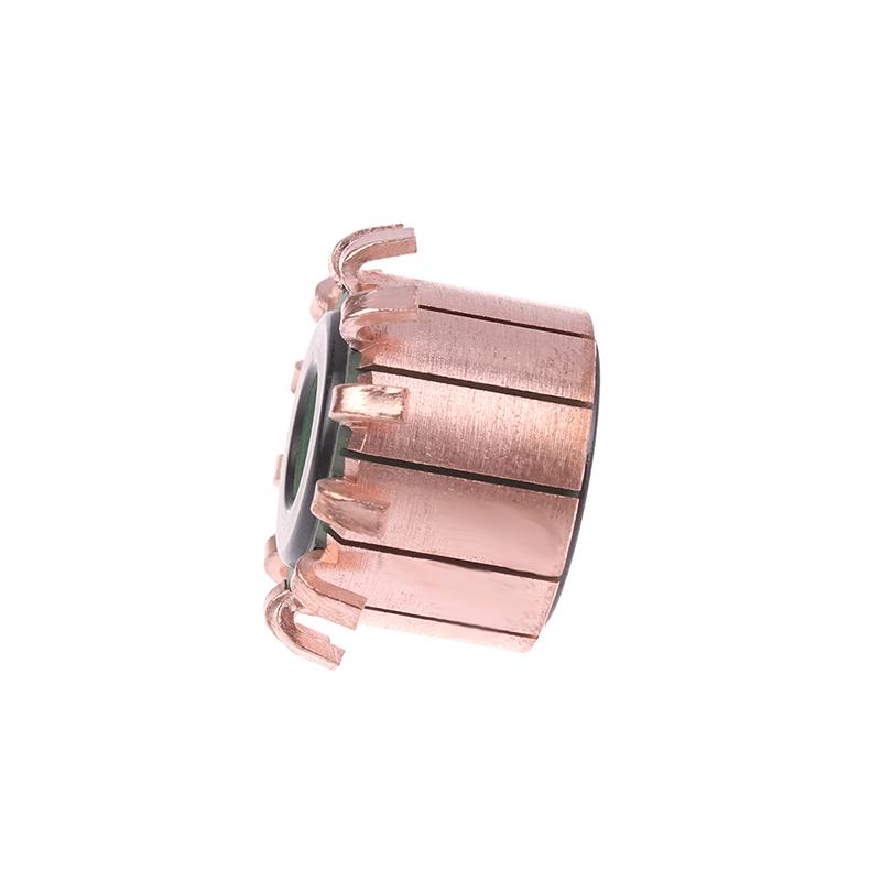1 Piece Copper Hook Type Electrical Motor Commutator 23X9X17Mm 12P Teeth Copper Hook Type Electrical Motor Commutator
