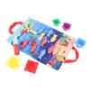 Cloth Fishing Game Cute Fun Portable Educational Early Learning Colorful Baby Fishing Toy with