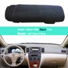 For Toyota corolla Altis Runx Allex 2003 - 2007 LHD RHD 2 Layers Car Dashboard Cover Carpet Cape Rug Shade Carpet Dashmat Pad